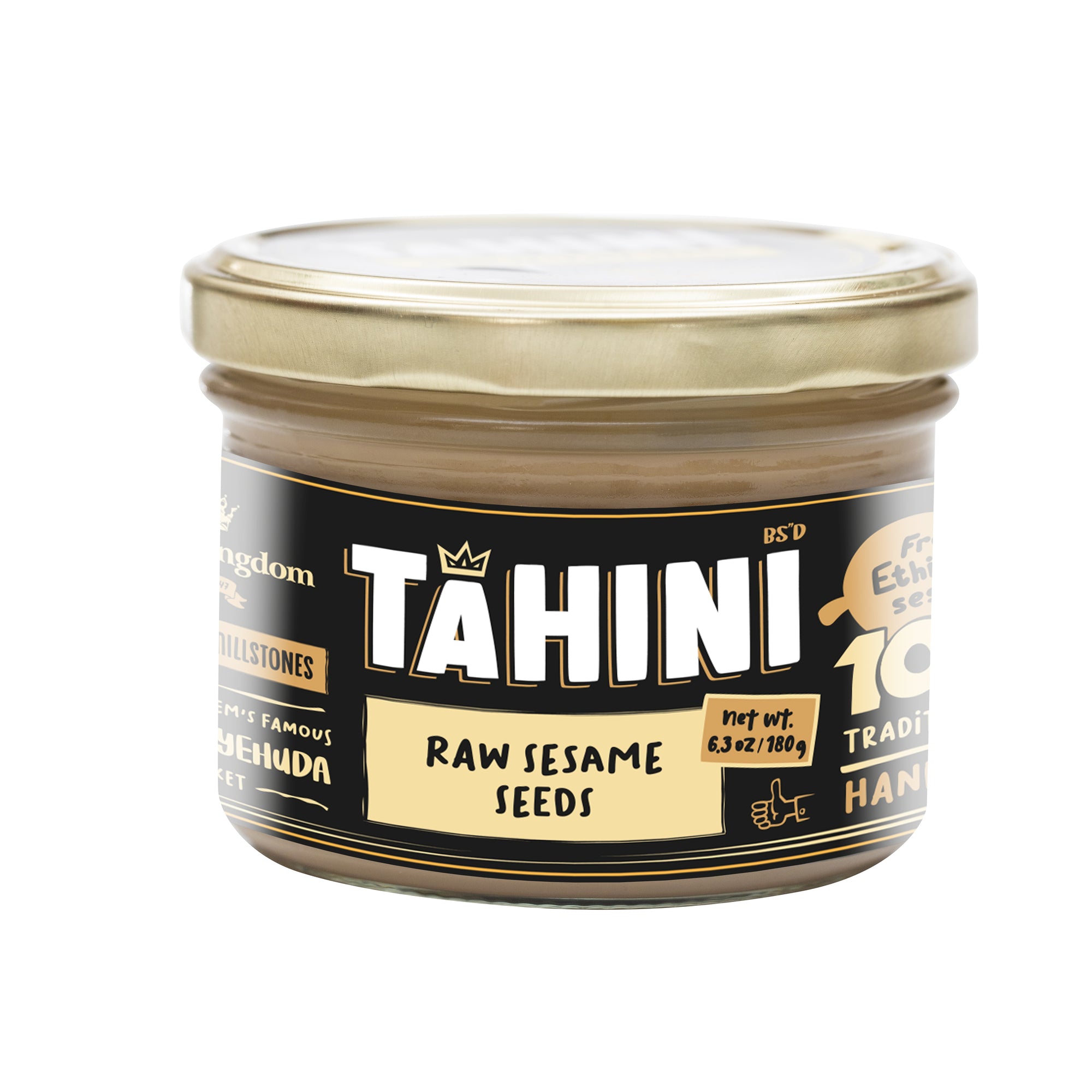 Tahini Raw Sesame Seeds Jars