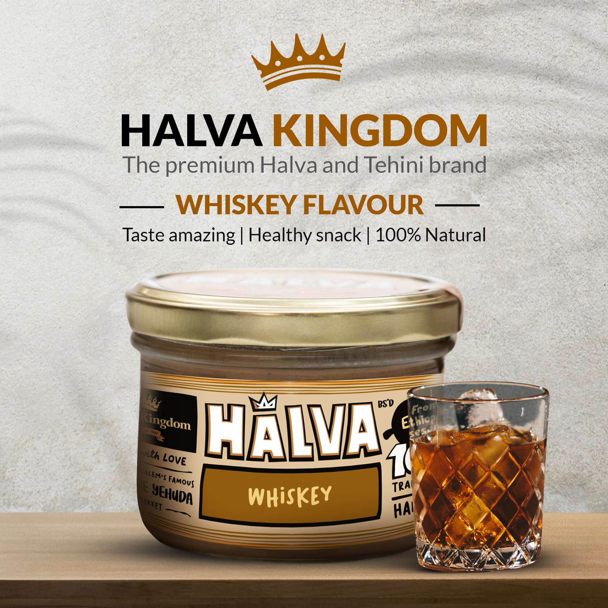 Whiskey Halva Jars