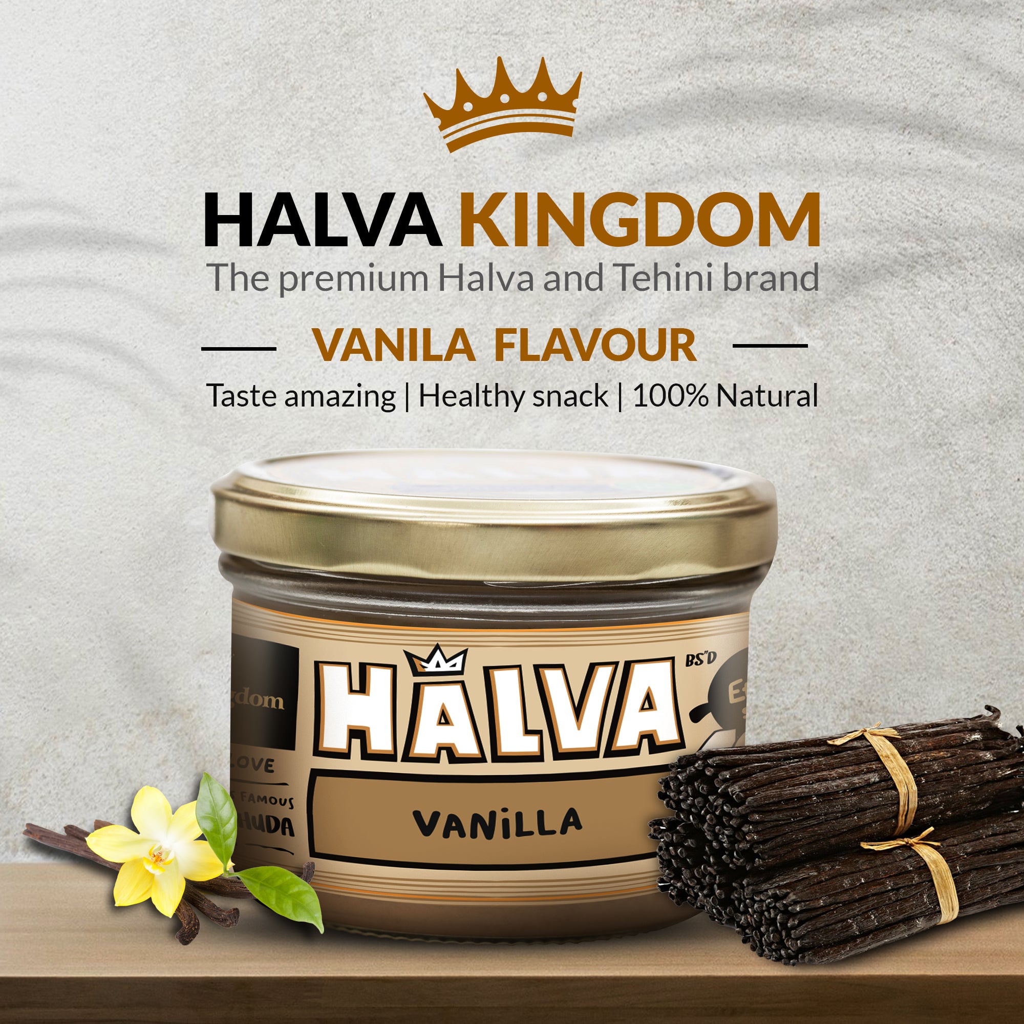 Classic Vanilla Halva Jars