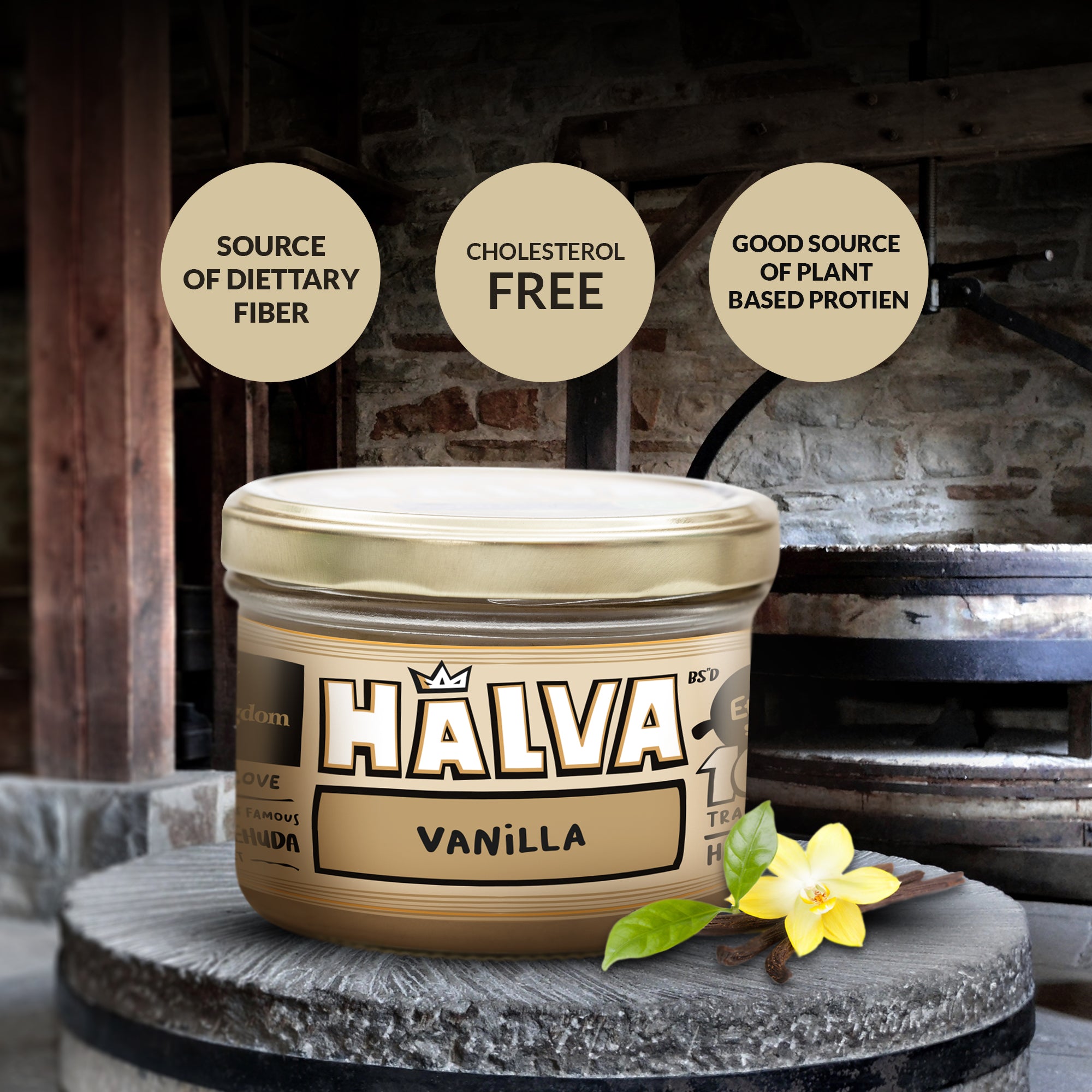 Classic Vanilla Halva Jars