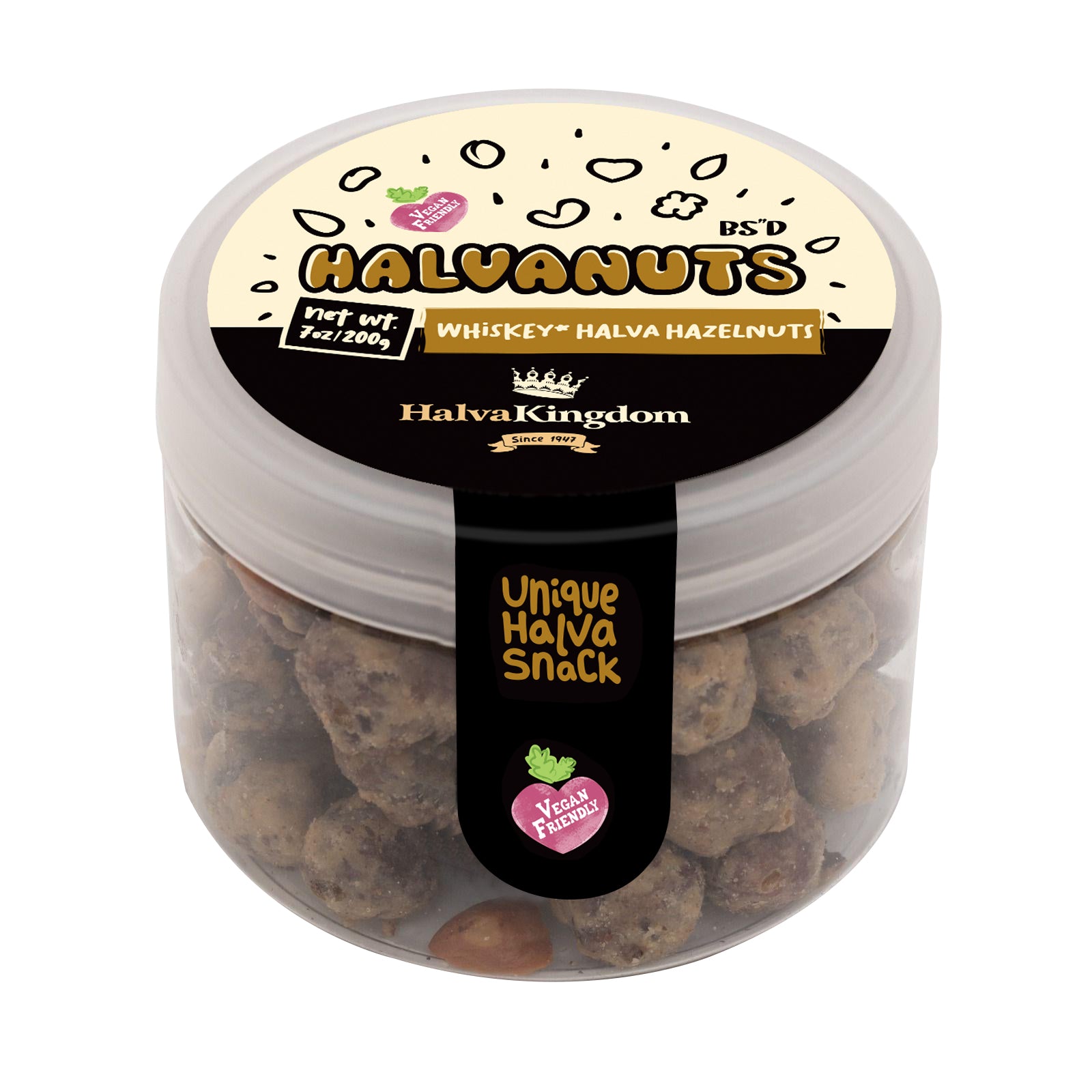 Whiskey Halva Cover Hazelnuts