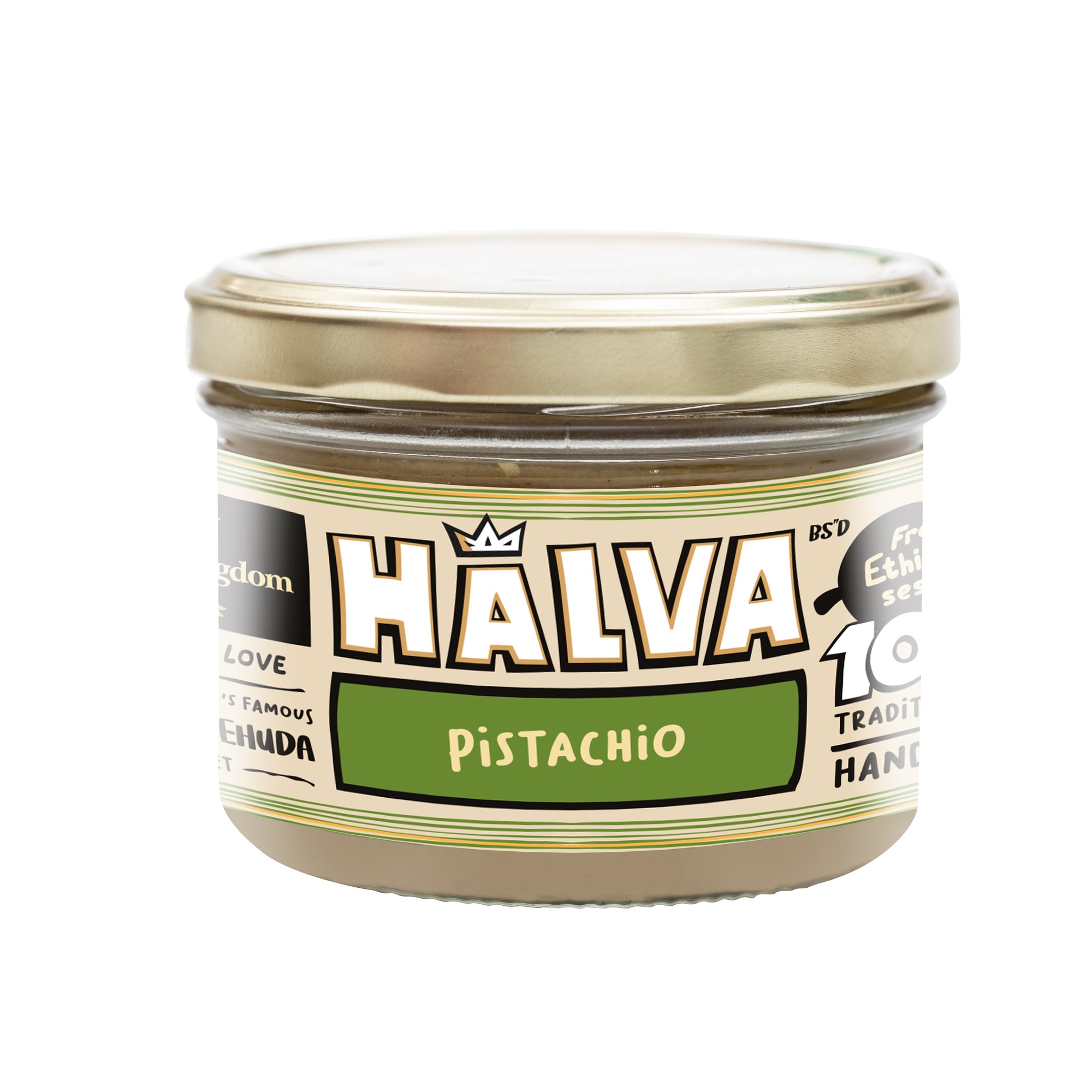 Pistachio Halva Jars