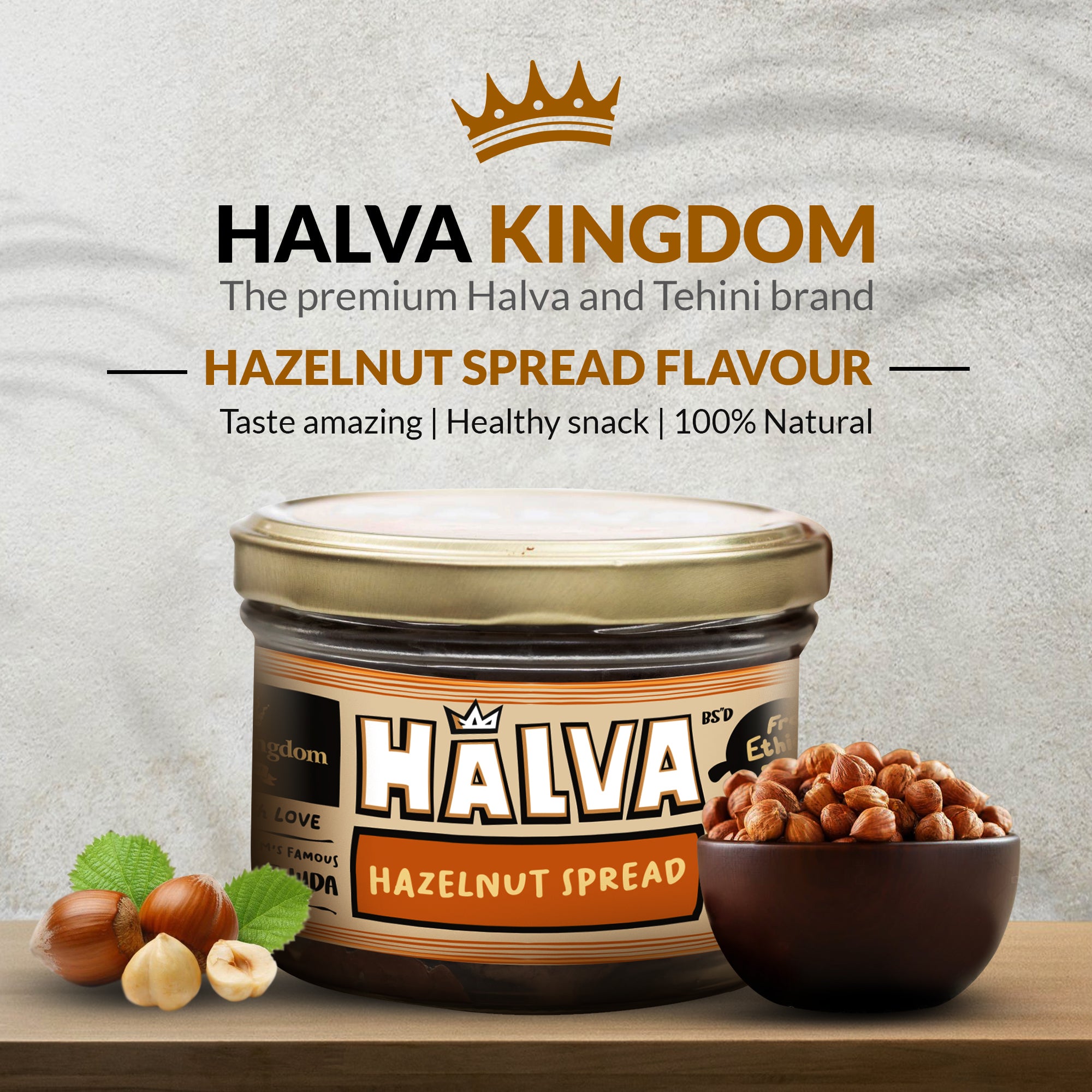 Hazelnut Spread Halva Jars