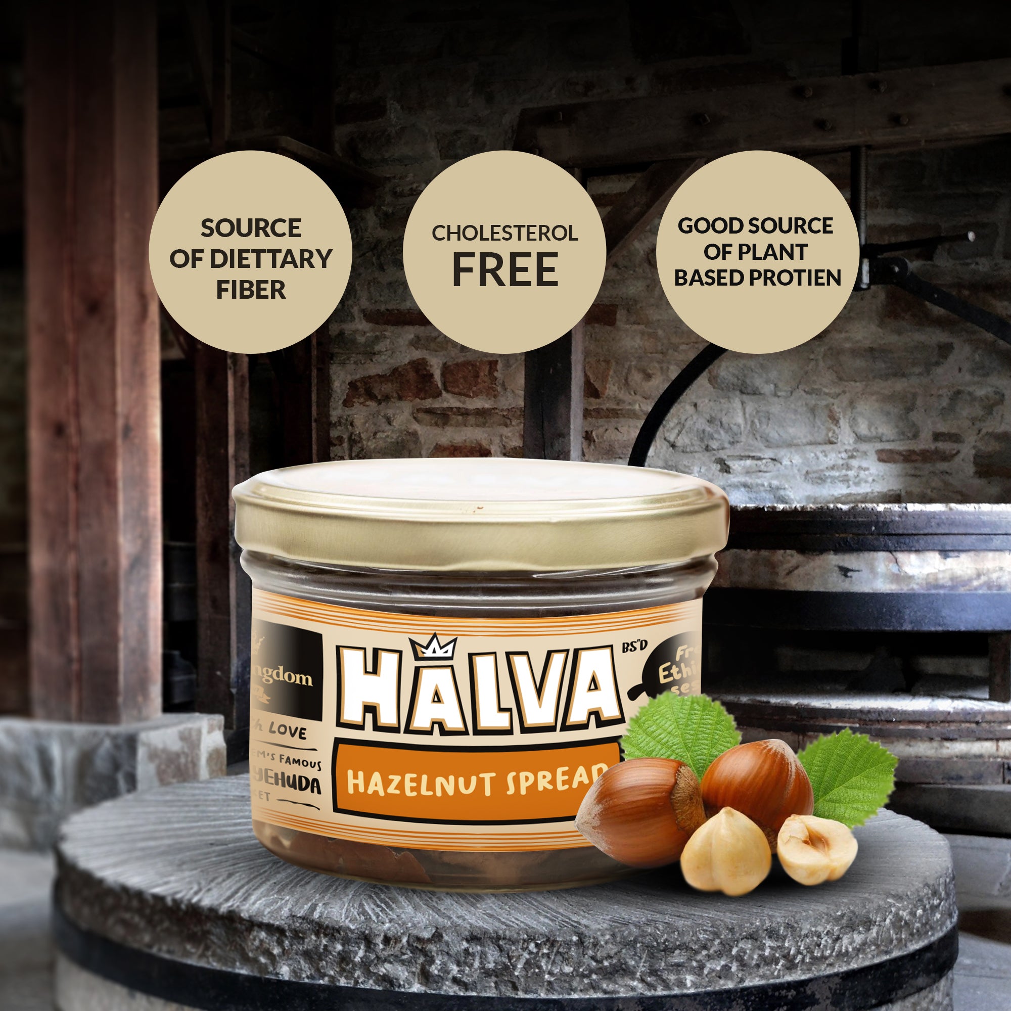 Hazelnut Spread Halva Jars