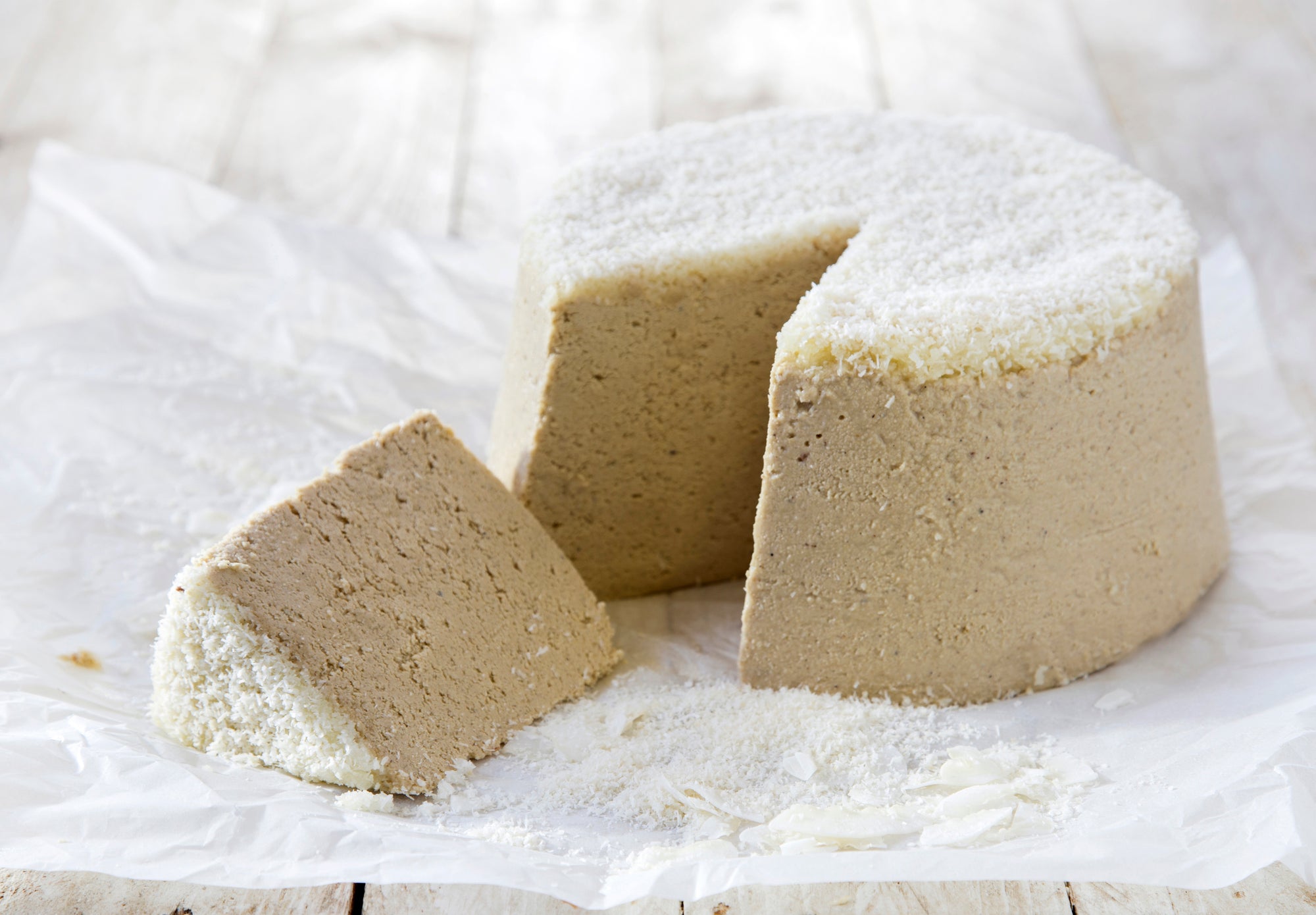 Coconut Cake Halva Cake